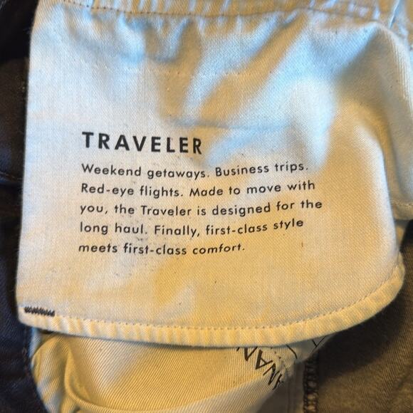 Banana Republic Men’s Dark Denim The Traveler Slim Denim Jean M-178 Sz 35 x 30 - Picture 9 of 9